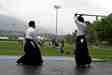 Saito-sensei prepares to block